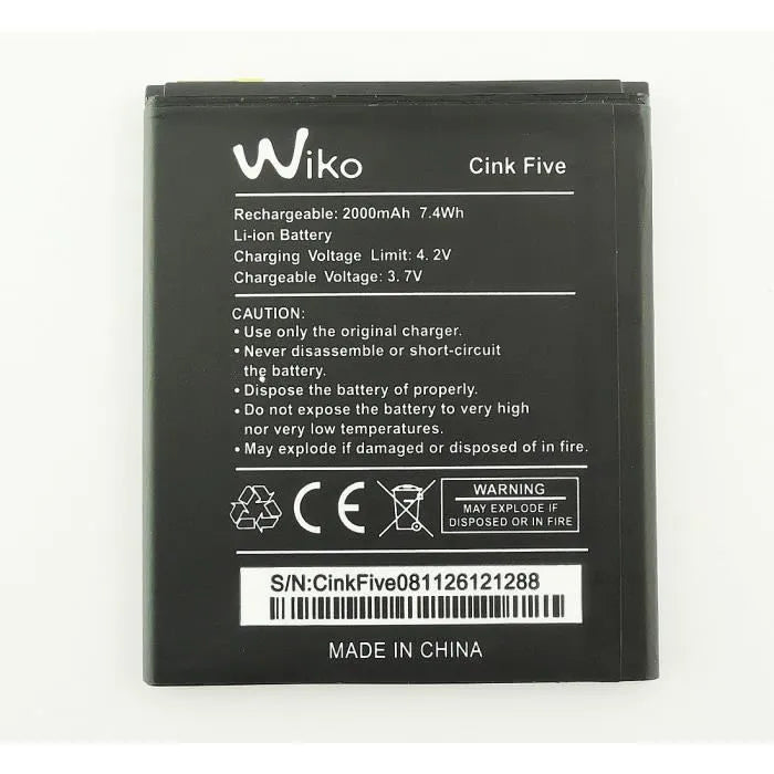 Originale Batterie WiKo Cink Five