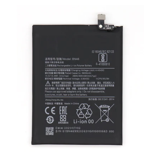 Batterie Xiaomi BN46 Redmi 7 , Redmi Note 8 , Note 8T ,Redmi 6, 6 PRO